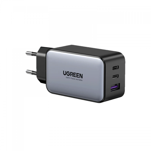 Ugreen Nexode 65W USB C GaN Charger-3 Ports Wall Charger Model No.CD244 (10335)